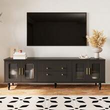 Television Stands & Entertainment Centers - Black - View 1
