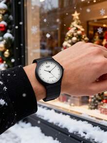 Casio Men's Watch YOUTH Series, Retro Sports Style, Quartz Movement, Resin Strap, Japanese/Korean Design, Ladies' Watch, White Dial MQ-24-7E - White - View 3