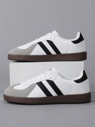 Baskets décontractées unisexes 36-45 à lacets, baskets mode de haute qualité, chaussures de skate à semelle souple, antidérapantes et durables