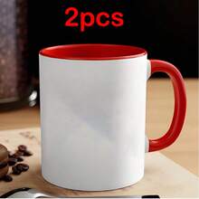 1/2/4pcs Personalized Christmas Mug, Custom Name Or Initial Coffee Mug, Holiday Mug For Coffee, Tea & Hot Chocolate, Christmas Gift For Family, Friends, Couples & Coworkers, Reusable Ceramic Mug - Normal - View 16
