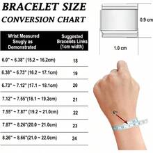 Silver Stainless Steel 6.75 Inch Italian Charm Bracelet Starter With Opening Interchangeable 9mm Modular Nomination Bracelet Jewelry Women Men - Tím oải hương - Xem 2