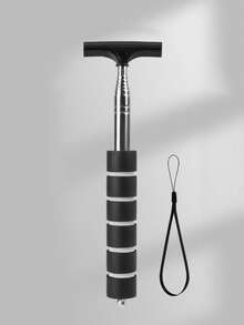 1pc Stainless Steel Retractable Car Rearview Mirror Wiper Blade, Car Window Glass Scraper, Defogging Cleaning Tool - Multicolor - View 13