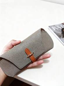 Estuche portátil para gafas resistente a golpes, bolsa de almacenamiento para gafas, funda protectora para miopía para mujeres, carcasa dura duradera, accesorio de viaje ligero y compacto, organizador de gafas perfecto para uso diario y actividades al aire libre, diseño elegante y funcional - Multicolor - Ver 8
