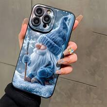 Nueva funda de teléfono con diseño de cuento de hadas: ventana de hielo y nieve, pincel azul, gorro de elfo, creativa y más vendida, funda de protección personalizada elegante y sencilla, diseño a prueba de golpes y anticaídas, resistente a las manchas y duradera - compatible con  17.17 Pro...17 Pro Max...17 Agua. 16.16 Pro...16 Pro Máx.16 más.. 15.15 Pro Max...15 Pro...15 más.. 14.14 Pro...14 más..14 Pro Max... 13.13 Pro...13 Pro Max...12.12 Pro...12 Pro Max...11.11 Pro...11 Pro Máx.XR.X.XS.XS máx.Se.MiNi Compatible.Proporcione protección integral a prueba de balas y contra caídas para su teléfono.Muy adecuado como regalo para amigos y familiares.Funda para teléfono/funda, funda para teléfono. - Multicolor 2690 - Ver 3