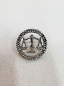 1PC A Unique Badge For Woman With A Classic Versatile Judge Lawyer Fair Justice Brooch Jacket Shirt Suit Lapel Pin - Multicolor - View 6