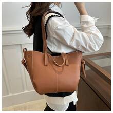Women Shoulder Bags - 棕色 - 查看 2