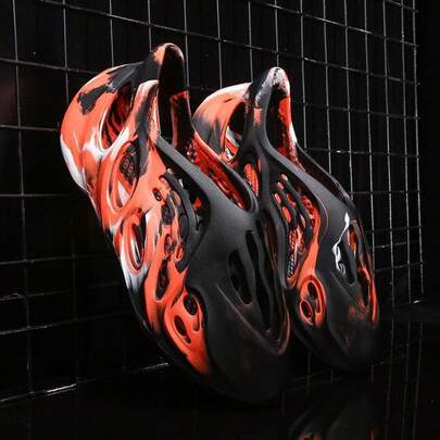 Foam Runners Shoes, Fashion Foam Runners Sneakers, Cloud Slides Slip-On Beach Sandals Casual Walking Shoes Lightweight Water Shoes For Women Men