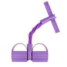 1pc Multifunctional Resistance Bands, 6 Tubes Elastic Yoga Pilates Trainer, Fitness Pull Rope With Handles For Abdominal/Waist/Arm/Leg Stretching And Weight Loss Workout