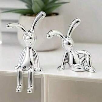 Leicht luxuriöse, verchromte Figurendekoration, Wohnzimmer TV-Schrank, Weinschrank Dekoration, süße dekorative Dekoration, Bürotisch Dekoration, personalisierte Dekoration für Küche, Büro Whiteboard, Aufbewahrungsschrank und Geschirrspüler, Küchendekoration, Heimdekoration, Valentinstag Geschenk, Geschenk für Freunde und Familie