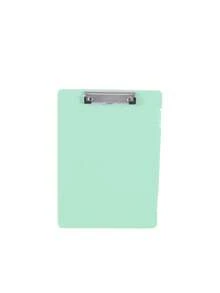 1pc Large Capacity Document Storage Box - Personalized A4 Size, Board Clip, Storage Function 2-In-1 Learning Material Storage Box - Ultimate Organization And Information Book Classification - Office Desktop Accessories For Subject Management Back To School