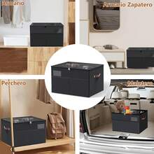 Shoe Boxes - 2Pcs* 8 Pairs Black - View 9
