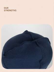 1PC Winter Women Men Polar Fleece Warm Beanie Hat Cap Outdoor Soft Comfortable Windproof Hat Thick Ski Cycling Cap Suitable For Unisex