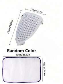 2pcs Premium Durable Iron Protector Cover, Heat-Resistant Easy-To-Install Steam Iron Guard, S1pc Premium Durable Iron Protector Cover, Heat-Resistant & Heat-Proof Steam Iron Guard, Easy-To-Install - Multicolor - View 3