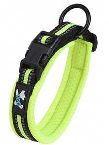 1pc Comfortable Breathable Adjustable Reflective Pet Collar