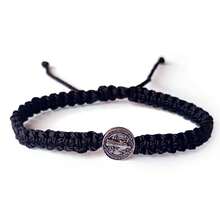 Pulsera San Benito Pulsera Protectora Medalla San Benito Negro Pulsera De La Suerte Pulsera Proteccion Unisex Pulsera Hombre Pulsera Mujer - 1 - Ver 3