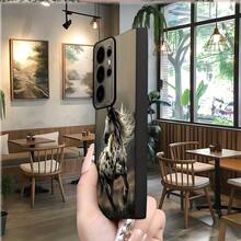 Estilo Creativo Minimalista y Salvaje - Funda a Prueba de Golpes para Samsung Galaxy S24/S24P/S24U/S25/S25U/S25P/S20FE/S21FE/S23/S23 Ultra/S23 Plus/S23 FE/A52/A54/A53/A14/A25/A34/A05S/A15, Regalo de Cumpleaños Perfecto, Sorpresa del Día del Padre, Regalo del Día de la Madre, Adecuado para Amigos, Familia o Parejas - Colores mixtos - Ver 9