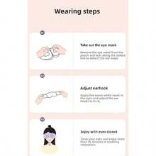 It Has A Very Precise Temperature Control, Always Maintaining Around 40°C, The Golden Hot Compress Temperature. This Temperature Is Not Too Hot To Be Uncomfortable, Yet It Can Just Open The Pores Around The Eyes And Promote Blood Circulation, Unlike Ordinary Eye Masks That Either Cool Down Quickly Or Have Fluctuating Temperatures. This Product Can Maintain Heat For 10-15 Minutes, Which Is Just Enough Time For You To Relax. Insulation, Galentines, Puppy, Carnival,Spring Summer Picks,Brides Maid Gifts,Room,Bedroom Decor,Beach,Travel,For Men,For Women,Vacation - Multicolor - View 6