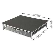 36 Cápsulas de Almacenamiento de Gran Capacidad para Cápsulas de Café en un Cajón, Caja de Almacenamiento Gris para la Parte Inferior de la Máquina de Café  ﻿ - Negro - Ver 10