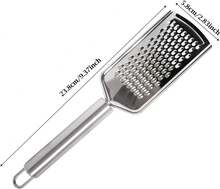 1PCS Stainless Steel Cheese Grater Lemon Zester With Handle For Vegetables Lemon Cheese Chocolate,26345188 - Multicolor - View 2