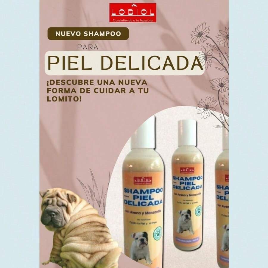 Shampoo para Piel Delicada Mascotas - 1 - Ver 1