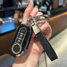 Ar Key Chain Cover For Fiat 500 500L Brava Bravo Doblo Ducato Fiorino Punto Panda Palio Stilo Lancia - Car Key Accessories Christmas Gift - Multicolor - View 1