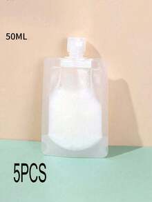 1/5/10个装可重复灌装扁平旅行瓶，适用于洗发水、乳液、化妆品，容量30毫升/50毫升/100毫升，适合旅行包、化妆包、化妆品收纳盒，也可用于存放口红、化妆刷、护肤品、手机、硬币、小物件等，用途广泛，可用于家居、礼品、节日（万圣节、圣诞节）等场合。 - 白色 - 查看 16