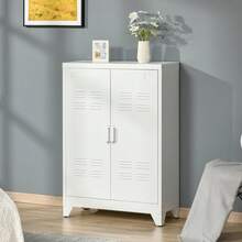 HOMCOM Classeurs - Blanc - Voir 2