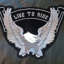 Icebanner Men Biker Motorbike Vest Black Motorcycle Hip Hop Waistcoat Vintage Male Punk Solid Spring Sleeveless Pu Leather Live To Ride Eagle Embroidery Jacket Vest - 黑色 - 查看 5