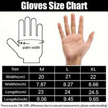 Unisex Thick Warm Winter Gloves, Outdoor Sports Touch Screen Gloves For Cycling, Hiking, Skiing, Windproof And Cold-Proof - Multicolor - View 2