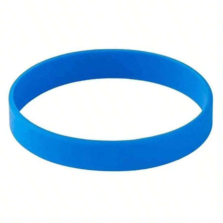 Tu Esencial Deportivo: Pulsera de Silicona - Azul - Ver 1