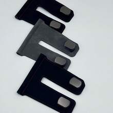 خطاف معدني قوي وعالمي للسيارة لتخزين الأشياء في صندوق القفازات والمقعد الأمامي، منظم صغير مدمج بتصميم مخفي من جلد البولي يوريثان، سهل التركيب، قادر على تحمل أحمال كبيرة للحقائب والأغراض اليومية وإكسسوارات المقعد الخلفي، هدية سيارة مناسبة لجميع المواسم للسائقين والمسافرين وعائلات السيارات، متوفر بثلاثة ألوان، ملائم لعدة طرازات سيارات - متعدد الألوان - مشاهدة 10