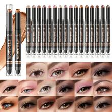 LANGMANNI 16 Colors Dual-Ended Cream Eyeshadow Stick – Silky Smooth, Waterproof & Transfer-Proof, Built-In Blender Brush, All-Day Matte & Shimmer Wear Eye Makeup - 彩色 - 查看 4