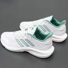 Tênis Adidas Masculino para Esportes de Inverno, Tênis de Corrida Masculino, Novo Estilo, Malha Grossa, Leve, Tênis Casual com Absorção de Impacto - verde claro - Visão 3