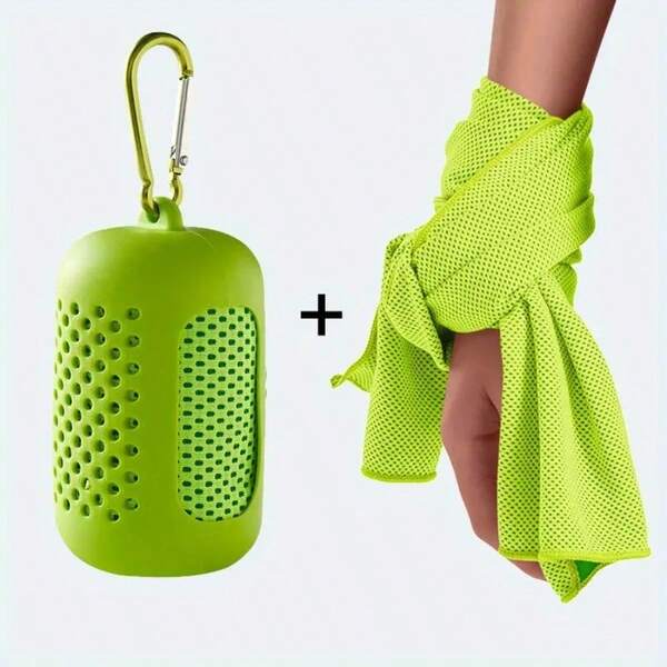 Cooling Fitness Towel - Polyester Cooling Fabric For Outdoor Sports And Gym