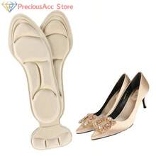 1Pair Memory Foam Insole Pad Inserts Heel Post Back Breathable Anti-Slip For High Heel Shoe Insert Protector Shoes Insoles - Multicolor - View 4
