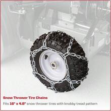 Tire ChainsArnold 490-241-0028 16 x 4.8-Inch Snow Thrower Tire ChainsTire Chains - como en la foto - Ver 4