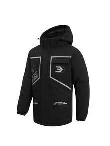 LEIFENSH 男友风格男士专业滑雪服夹克和裤子套装，适合运动和户外活动 HX5591-1 滑雪服