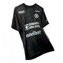 Jersey Cruz-Azul Negro Tercera 2025 - Negro - Ver 1