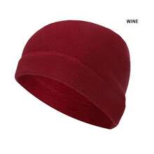 1PC Winter Women Men Polar Fleece Warm Beanie Hat Cap Outdoor Soft Comfortable Windproof Hat Thick Ski Cycling Cap Suitable For Unisex