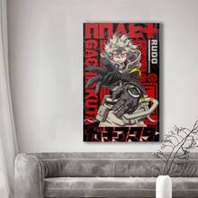 Framed Gachiakuta Rudo Anime Key Visual Poster – Anime  Manga Shonen Jump. Idea Gift For New Year, Thanksgiving Day, Christmas, For Room Decor, Kitchen Decor, Living Room Painting, Halloween Decor, Bathroom Decor, Home Decor, Wall Decor, Bedroom Decor. - Đóng khung - Xem 3