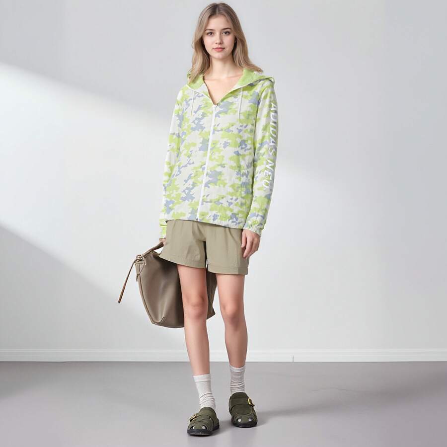 Adidas Sun Protection Casual Fashion Couple Jacket Windproof Breathable Comfortable Jacket