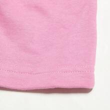 Adidas Fashionable Casual Versatile Women Long Sleeve Pullover Sweatshirt HF6775 - Pink - View 3