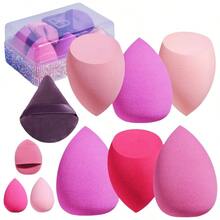 10 Pcs Premium Sponges Foundation - Sponge Set With Finger Puffs Multi - Purpose Use, Travel Essential Daily,Cheap,Valentine's Day,Cheap Items,Travel,Travel Essential,Room Decor,Valentine's Gift,Cheap Stuff,Room,1 Dollar Items,Vacation Essentials,Gifts For Women,Bedroom,Valentine,99 Cent - Diamond - View 2