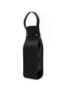 葡萄酒礼品袋，双层耐用葡萄酒手提袋，可重复使用的PU皮革香槟礼品袋 - 彩色 - 查看 12