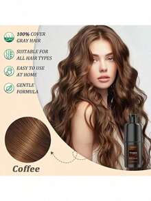 Hair Care Shampoo, Gentle And Non-Irritating, Won't Damage Your Scalp. Red, Purple, Brown, Black - DIY Long-Lasting, Easy-To-Apply Hair Color Shampoo - Halloween Party Special Hair Dye Treatment - Unisex Halloween Gift. - Multicolor - View 8