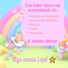 Bebê Reborn Boneca Realista Recém-Nascido Corpinho Silicone em Promoção