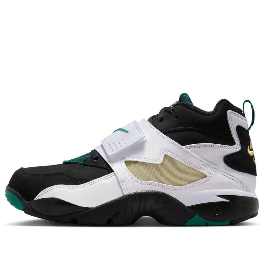 Men's Nike Air Diamond Turf 93 Black/Mystic Green-White (IB2240 001) - 黑色 - 查看 1