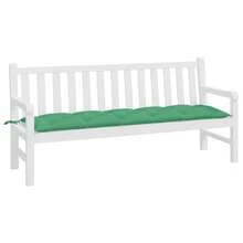 vidaXL Gartenbank-Auflage Grün 180x50x7 Cm Oxford-Gewebe - Grau - Übersicht 3