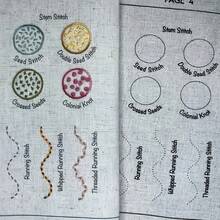 [Sewing Book]Portable Mini Sewing Tool Set, Including 18 Embroidery Needles, 12 Strands Of Sewing Thread, And A Colorful Sewing Book, Comes With A Durable Fabric Box, Essential For Beginners And Enthusiasts, Handicraft Essential Item, Embroidery Thread Book| Portable Sewing Tool Set| Durable Fabric Box, Sewing Accessories (Note: This Product Requires You To Complete Embroidery Yourself; Detailed Instructional Videos Or Product Guides Are Available) Lightweight And Practical, Great Gift For Mother's Day - Sách may + bộ dụng cụ may - Xem 8