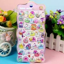 3D Embossed Rainbow Cartoon Animal Stickers, Cute Handmade Stickers For Rewards, Phone, Water Bottle Decals - Multicolor - View 6